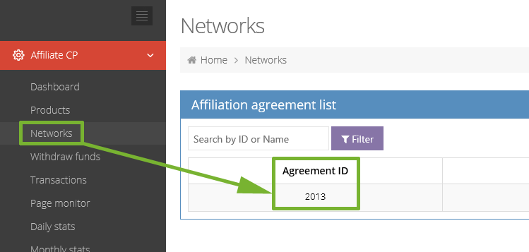 Your Blog2Social Affiliate Agreement ID